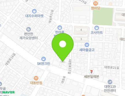 5-3 Daehyeon-ro 17-gil, Buk-gu, Daegu, Republic of Korea Map