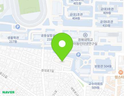 60 Gyeongdae-ro 7-gil, Buk-gu, Daegu, Republic of Korea Map