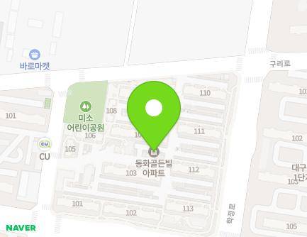 156 Dongcheon-ro, Buk-gu, Daegu, Republic of Korea Map