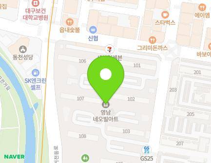 97 Dongcheon-ro, Buk-gu, Daegu, Republic of Korea Map