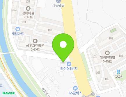 41 Chilgokjungang-daero, Buk-gu, Daegu, Republic of Korea Map
