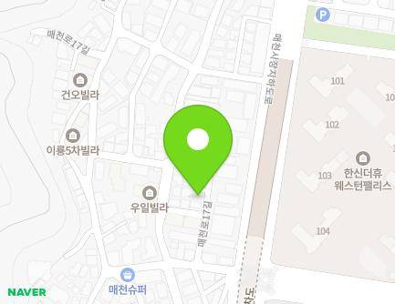 6-15 Maecheon-ro 17-gil, Buk-gu, Daegu, Republic of Korea Map