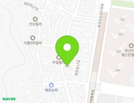 6 Maecheon-ro dong 17-gil, Buk-gu, Daegu, Republic of Korea Map