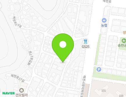 29 Maecheon-ro dong 17-gil, Buk-gu, Daegu, Republic of Korea Map