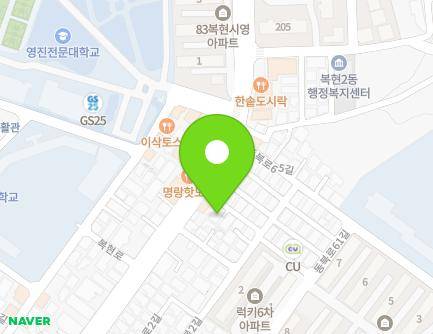 26-4 Bokhyeon-ro, Buk-gu, Daegu, Republic of Korea Map