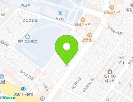 13-1 Bokhyeon-ro, Buk-gu, Daegu, Republic of Korea Map