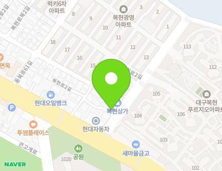 3 Dongbuk-ro 65-gil, Buk-gu, Daegu, Republic of Korea Map