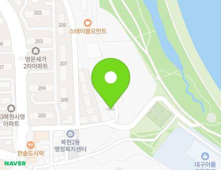 35 Bokhyeon-ro 8-gil, Buk-gu, Daegu, Republic of Korea Map