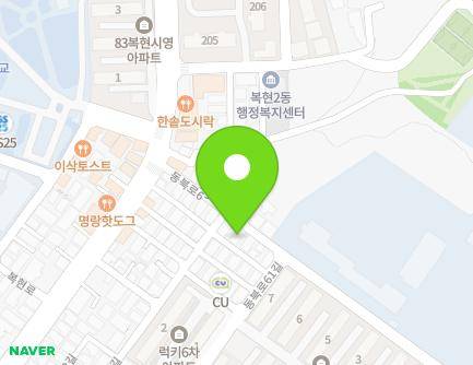 49-1 Dongbuk-ro 65-gil, Buk-gu, Daegu, Republic of Korea Map