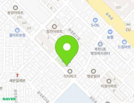 49 Gyeongjin-ro, Buk-gu, Daegu, Republic of Korea Map