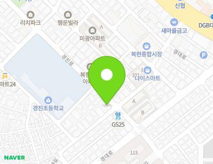 76-4 Gyeongjin-ro, Buk-gu, Daegu, Republic of Korea Map
