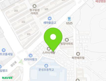 116-10 Geomdan-ro, Buk-gu, Daegu, Republic of Korea Map