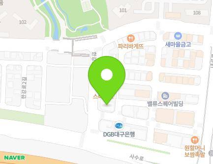11 Hangang-ro 4-gil, Buk-gu, Daegu, Republic of Korea Map