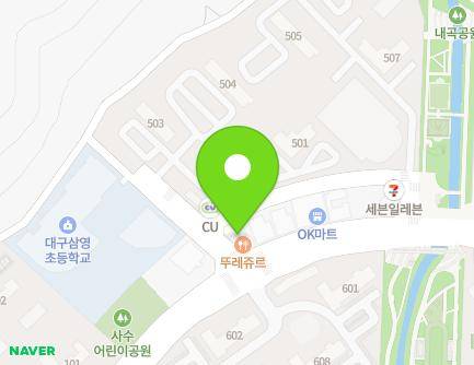 71 Naegok-ro, Buk-gu, Daegu, Republic of Korea Map