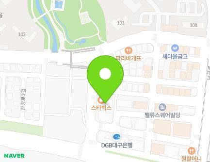 9 Hangang-ro 4-gil, Buk-gu, Daegu, Republic of Korea Map