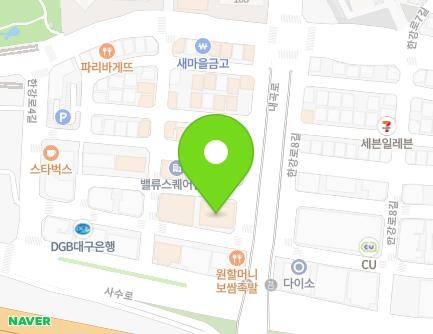 15-1 Hangang-ro 6-gil, Buk-gu, Daegu, Republic of Korea Map
