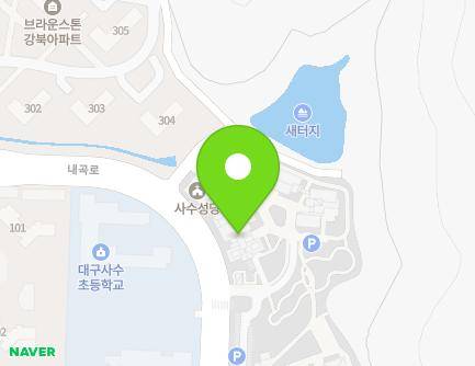 123 Naegok-ro, Buk-gu, Daegu, Republic of Korea Map
