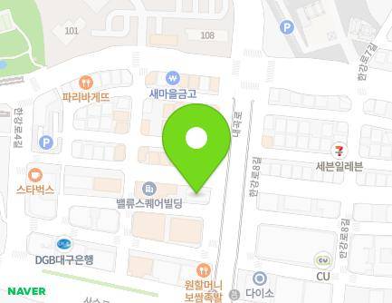 11-12 Hangang-ro 6-gil, Buk-gu, Daegu, Republic of Korea Map