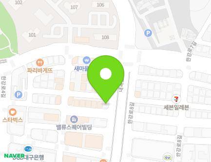 11-13 Hangang-ro 6-gil, Buk-gu, Daegu, Republic of Korea Map