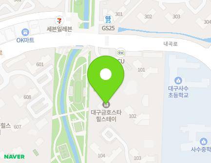 90 Naegok-ro, Buk-gu, Daegu, Republic of Korea Map