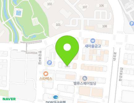 8-5 Hangang-ro 6-gil, Buk-gu, Daegu, Republic of Korea Map