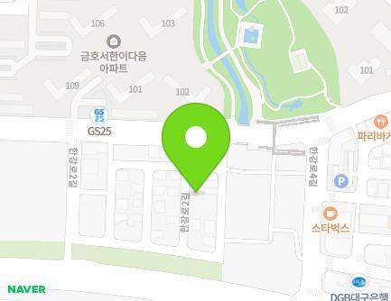 23-8 Hangang-ro 2-gil, Buk-gu, Daegu, Republic of Korea Map