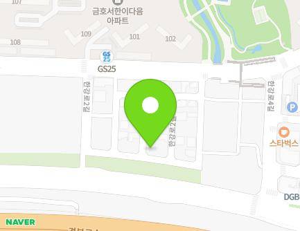 19 Hangang-ro 2-gil, Buk-gu, Daegu, Republic of Korea Map