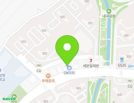 75-1 Naegok-ro, Buk-gu, Daegu, Republic of Korea Map
