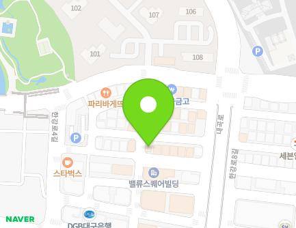 7 Hangang-ro 6-gil, Buk-gu, Daegu, Republic of Korea Map