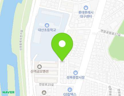 14 Yeonam-ro 25-gil, Buk-gu, Daegu, Republic of Korea Map