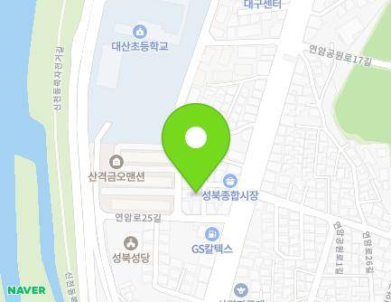 2-5 Yeonam-ro 25-gil, Buk-gu, Daegu, Republic of Korea Map