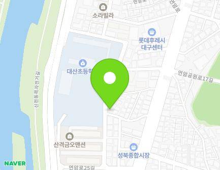 18 Yeonam-ro 25-gil, Buk-gu, Daegu, Republic of Korea Map