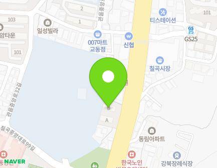 515 Chilgokjungang-daero, Buk-gu, Daegu, Republic of Korea Map