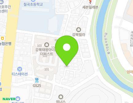 15-13 Chilgokjungang-daero 108-gil, Buk-gu, Daegu, Republic of Korea Map