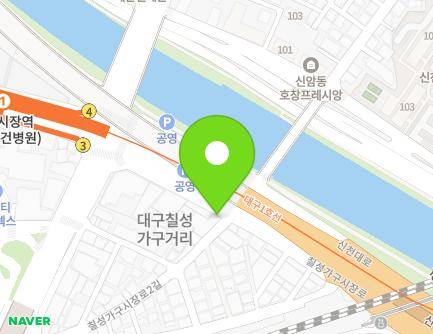 12-1 Chilseonggagusijang-ro, Buk-gu, Daegu, Republic of Korea Map