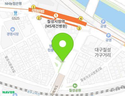 23-1 Sinam-ro, Buk-gu, Daegu, Republic of Korea Map