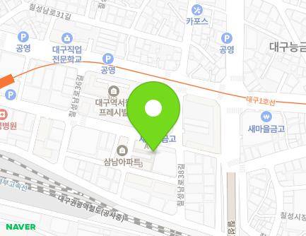 48 Chilseongnam-ro 30-gil, Buk-gu, Daegu, Republic of Korea Map