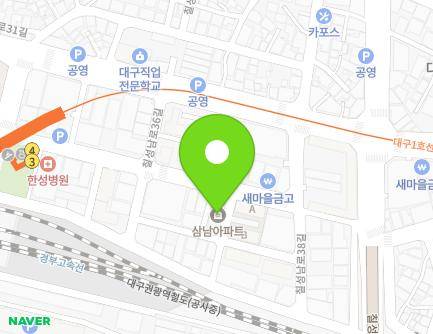 46 Chilseongnam-ro 30-gil, Buk-gu, Daegu, Republic of Korea Map