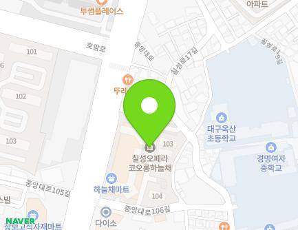 540 Jungang-daero, Buk-gu, Daegu, Republic of Korea Map
