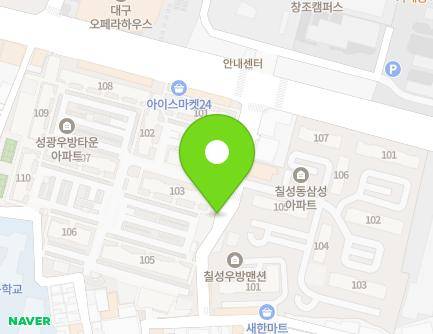 28-12 Hoam-ro, Buk-gu, Daegu, Republic of Korea Map