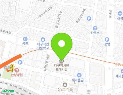 176 Chilseongnam-ro, Buk-gu, Daegu, Republic of Korea Map
