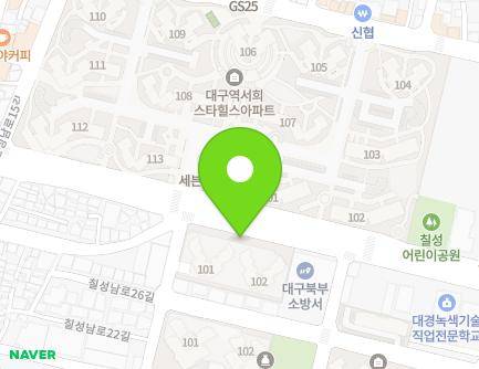 100 Chilseongnam-ro, Buk-gu, Daegu, Republic of Korea Map