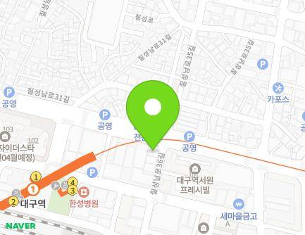172 Chilseongnam-ro, Buk-gu, Daegu, Republic of Korea Map