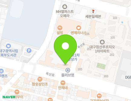 95 Oksan-ro, Buk-gu, Daegu, Republic of Korea Map
