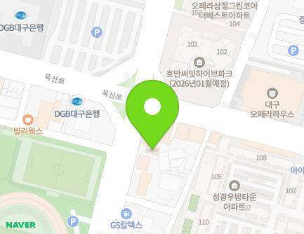 72 Chimsan-ro, Buk-gu, Daegu, Republic of Korea Map