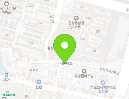 19 Jungang-daero 105-gil, Buk-gu, Daegu, Republic of Korea Map