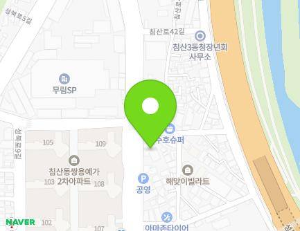 198 Chimsan-ro, Buk-gu, Daegu, Republic of Korea Map