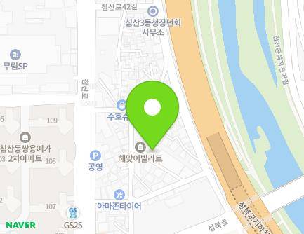 13-8 Chimsan-ro 38-gil, Buk-gu, Daegu, Republic of Korea Map