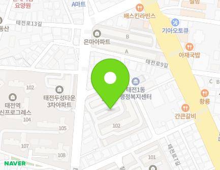 10-17 Taejeon-ro 7-gil, Buk-gu, Daegu, Republic of Korea Map