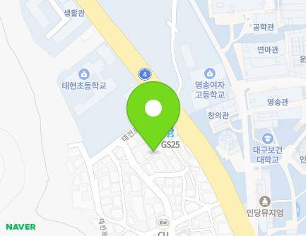 7-7 Taejeon-ro 19-gil, Buk-gu, Daegu, Republic of Korea Map